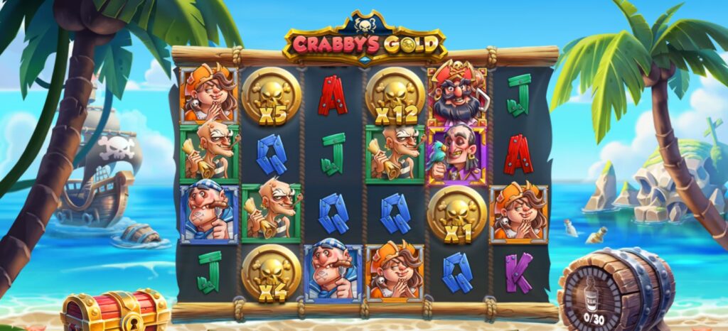 Crabby's Gold slot
